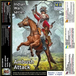 Master Box 35248 Indian Wars Serie. Ambush Attack Plastik Modellbausatz 1/35 - Bild 1 von 6