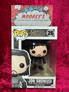 Funko Pop Jon Snow Castle Black # 26 Game of Thrones Vinyl Figure  - Picture 1 of 7