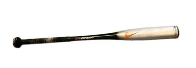 "Bate de béisbol juvenil Nike Aero Show 29"" 16,5 OZ 2 1/4 barril plateado y naranja" Foto 1 de 4