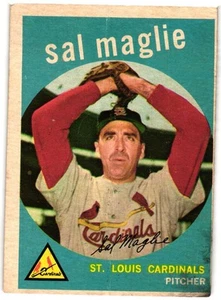 1959 Topps #309 Sal Maglie - Picture 1 of 2