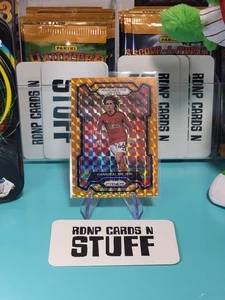 2023-24 Prizm Premier Legue - Hannibal Mejbri #46 Orange Mosaic - Bild 1 von 2