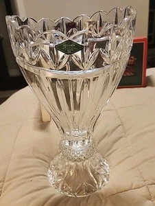Centrotavola grande vaso cristallo piombo Shannon by Godinger Olympia alto 12” 5470 K - Foto 1 di 14