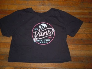Item 0332 Vans Women's Top Size Large Crop top Preowned - Picture 1 of 6