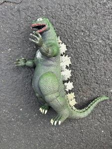 Vintage GODZILLA 13” Action Figure Articulated Toho Green Imperial Toy Toho 1985 - Picture 1 of 3