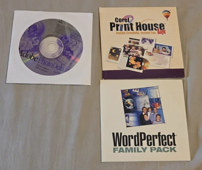Vintage Software Corel WordPerfect Family Pack for Windows 95, 98, and NT 4.0 - Image 1 of 3
