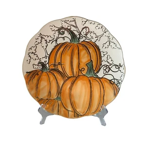 ELI + ANA Spectrum Designz Kürbis Vorspeise Teller Herbst Halloween Ersatz - Bild 1 von 3