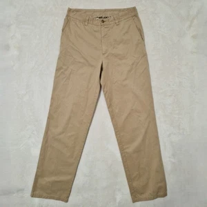 Burberry London Chino Pants Mens 31x32 Beige FIELD-465 Straight Twill Flat Front - Picture 1 of 14