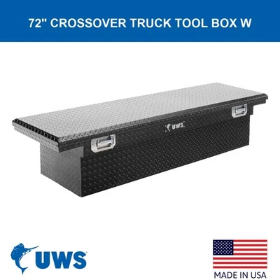 FOR 2002-2010 Dodge Ram 1500 72" Crossover Truck Tool Box truck tool box storage - Image 1 of 4