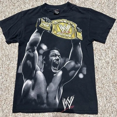 Y2K 2007 John Cena WWE WWF Wrestling T-Shirt Adult Size S Faded - Image 1 of 4