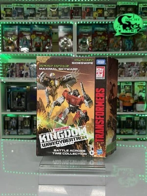 Hasbro Transformers WFC Kingdom - Maximal Skywarp & Sideswipe - Imagen 1 de 3