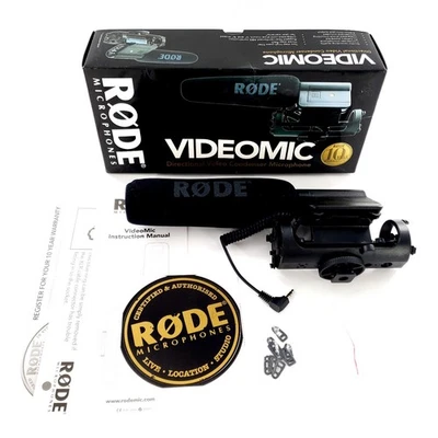 Micrófono condensador de video direccional Rode VideoMic probado y funciona Foto 1 de 4