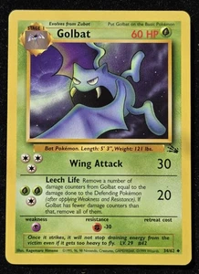 1999 Pokemon Fossil #34 Golbat LP-NP [JJESS] - Bild 1 von 5