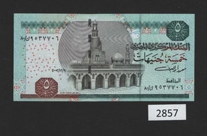 (BN-2857) Egypt P-63 £5 with 2002 date, UNC - Picture 1 of 1