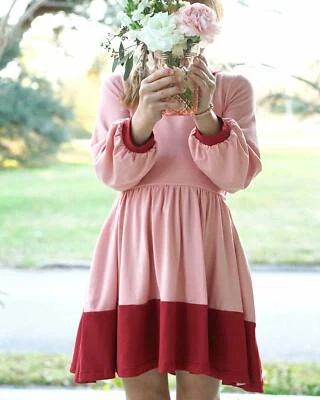 Niñas Omi Jo WDW Vestido Lobo Billow Bien Vestido Rosa/Rojo Talla 8 años En muy buen estado Foto 1 de 4