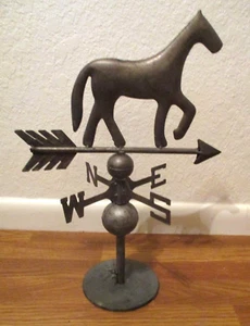 Vintage~Rustic~Trotting Horse~Weathervane~18.75" Tall - Picture 1 of 14