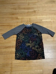 LuLaRoe Mickey Mouse Minnie Mouse Print Disney Girl 8 | Sleeve 3/4 Length - Picture 1 of 6
