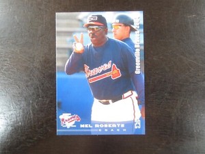 2004 Grandstand Greenville Braves Mel Roberts Card (B17) Atlanta Braves