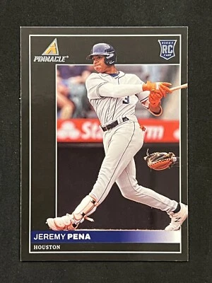 2022 Panini Chronicles - Pinnacle Jeremy Pena #15 (RC) - Image 1 of 2