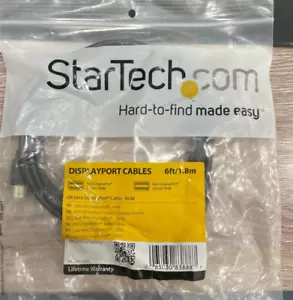 StarTech 6ft Mini DisplayPort Cable M/M MDISPLPORT6 - Picture 1 of 1