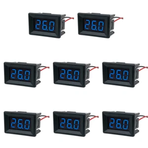DC0-30V 2-Wire Digital LED Display Panel Voltage Meter Voltmeter Tester (Blue) - Afbeelding 1 van 8