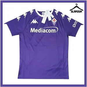 ACF Fiorentina Football Shirt Kappa Small Home Kit Maglia 2020 2021 311B1DW R90 - Picture 1 of 10