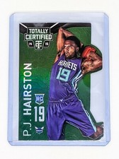2014-15 Totally Certified Platinum Mirror Green Die Cuts #162 P.J. Hairston /5