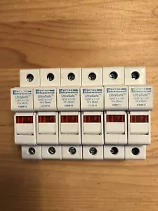 Ferraz Shawmut USM1I Ultrasafe Fuse Holders Lot Of 6 - Picture 1 of 3