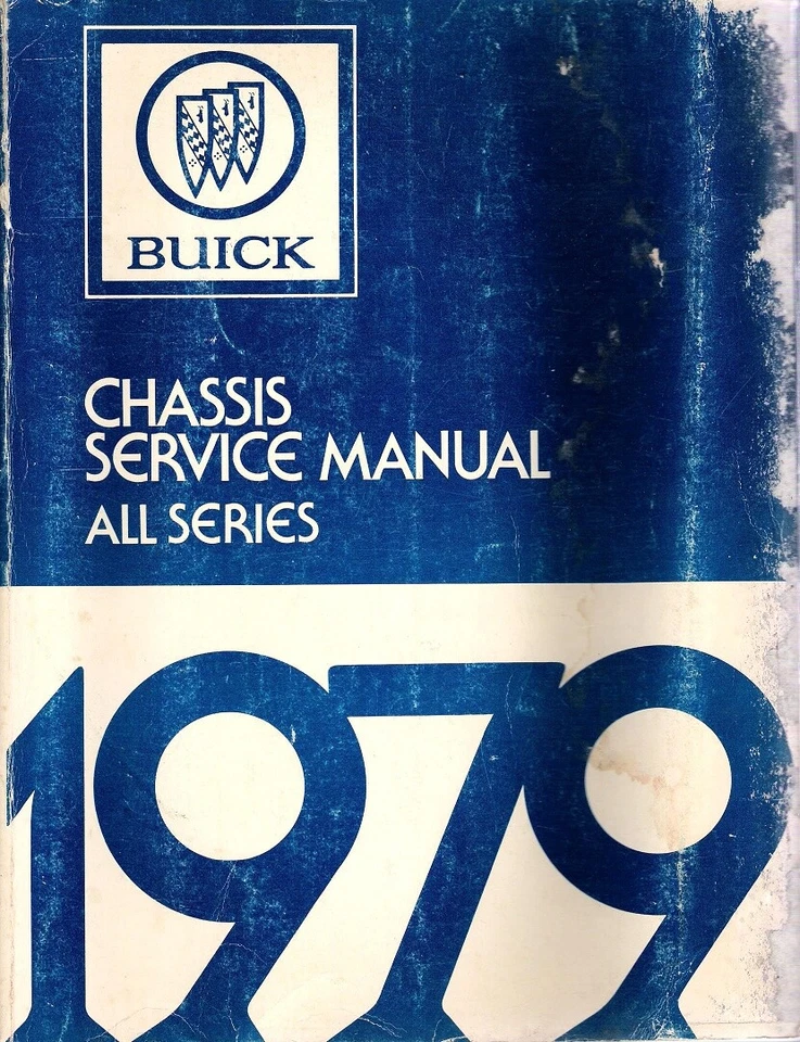 Buick Century Electra LeSabre Regal Skylark 1979 chasis manual de servicio 102078 Foto 1 de 1