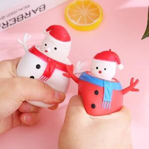 Cute Christmas Toy Santa Claus Antistress Tools Squeeze Stress Soft To| E0Y9