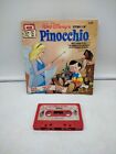 Vintage Walt Disney Story Of Pinocchio Book And Cassette Tape
