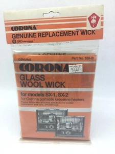 Corona Genuine Replacement Glass Wool Wick For Models SX-1 SX-2 - Picture 1 of 3