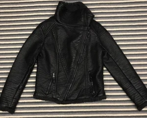 Giacca moto donna ecopelle media nuova con etichetta collezione Urban Republic - Foto 1 di 9