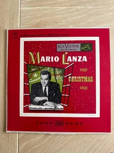 Mario Lanza - Sings Christmas Songs - VG+ 1951 RCA Red Seal vinyl 10 inch LP - Bild 1 von 3