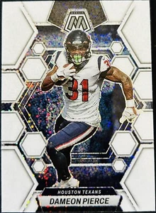 2023 Panini Mosaic - Dameon Pierce - SP Mosaic White Sparkle - Houston Texans - Picture 1 of 2