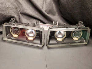 E36 Hella Celis RHD Shadowline Projector Headlights H7 Right Hand Drive - Picture 1 of 24