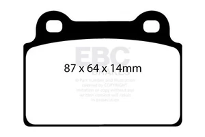 EBC DP41985R Yellowstuff Brake Pad Sets- DP41985R - Imagen 1 de 10