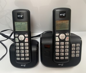 Bt Cordless Home Phones Handsets 2 Phone Lines For Sale Ebay