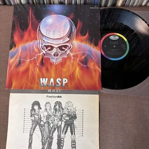 W.A.S.P. L.O.V.E. Machine JAPAN 12" MAXI RECORD S14-105 INSERT 1984 issue 45rpm - Picture 1 of 11