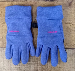 Head Kid's Touchscreen Gloves - Purple / Pink Stripe - Size Kids SMALL - Picture 1 of 5