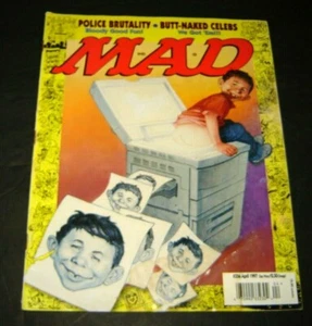 MAD MAGAZINE #356 Joey Buttafuoco PETA Ebonics MTV Real World Police April 1997. - Picture 1 of 2