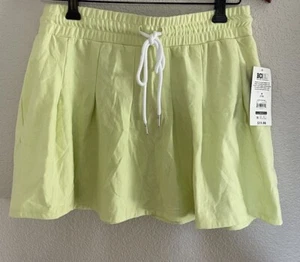 NWT No Boundaries Neon Green Skirt Pleated Cheerleader M - Picture 1 of 8