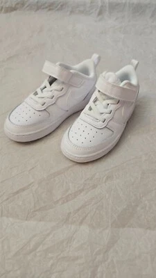 Niño pequeño BEBÉ NIKE COURT BOROUGH LOW2 (TD) BLANCO (BQ5453 100) Talla 9c Foto 1 de 4