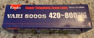 KENKO Telephoto Lens Kenko Vari 8000s 420-800mm F:8.3-16 - Picture 1 of 6