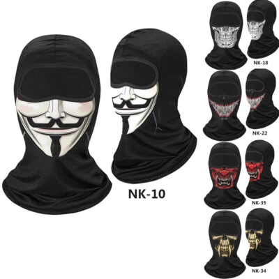 Full Face Mask Outdoor Riding Mask Ski Motorcycle Cycling Neck Shade Role Play - Image 1 of 4