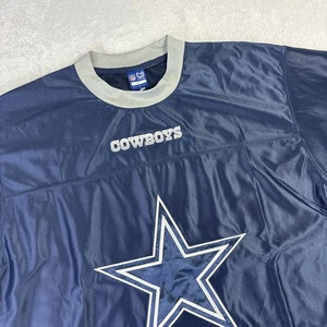 Dallas Cowboys Ultra Game Shirt Mens L Blue Big Star NWT $40 - Picture 1 of 12
