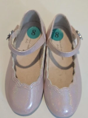 Кексы и кашемир розовый блестящий патент Мэри Джейнс размер 8 ребенка ясельного возраста ** новый ** - Изображение 1 из 4