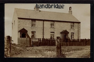 Longframlington, Village Cottages - near Rothbury - real photographic postcard - Picture 1 of 1