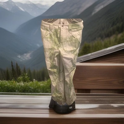 Pantalones de Snowboard Burton DryRide Esquí Cazador Furtivo Carga Talla M Blanco/Verde Brillante Foto 1 de 4