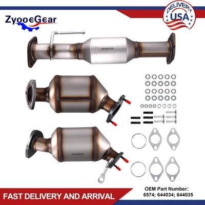 Juego de convertidor catalítico de 3,6 L para Chevrolet Traverse 2009-2017 07-17 GMC Acadia Foto 1 de 4