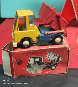 CAMION SPAZZATURA VINTAGE NORMA ANNI 70 ESTONIA IN SCATOLA ORIGINALE EPOCA SOVIETICA CCCP - Foto 1 di 24